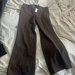 NWT Ann Taylor signature fit brown pants